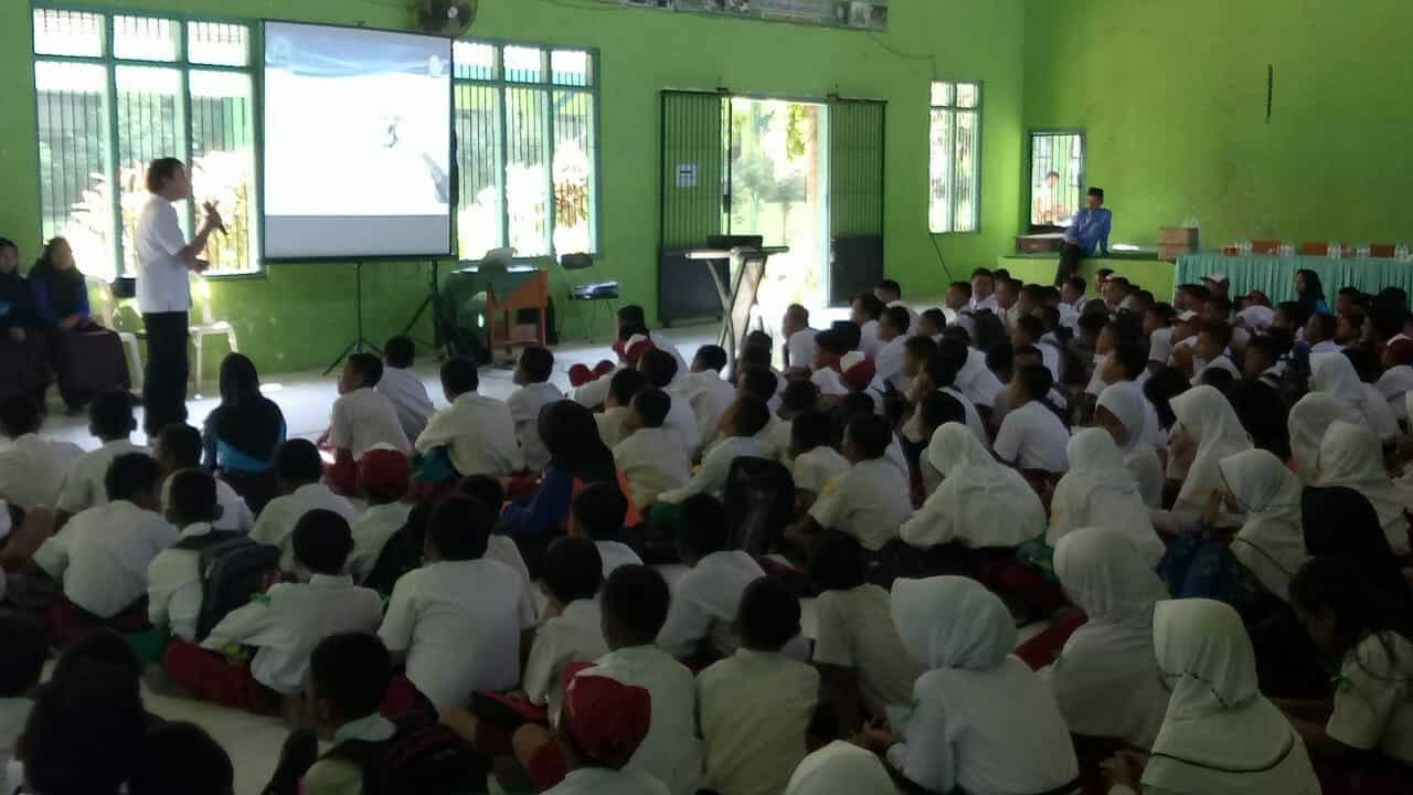 Sosialisasi P4GN di MPLS SMP Negeri 1 Gondangwetan