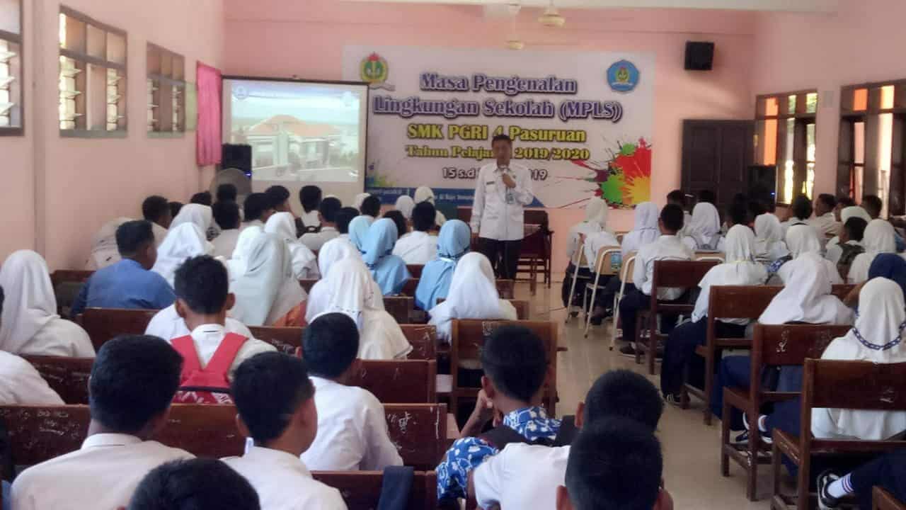 Sosialisasi P4GN di MPLS SMK PGRI 4 Pasuruan