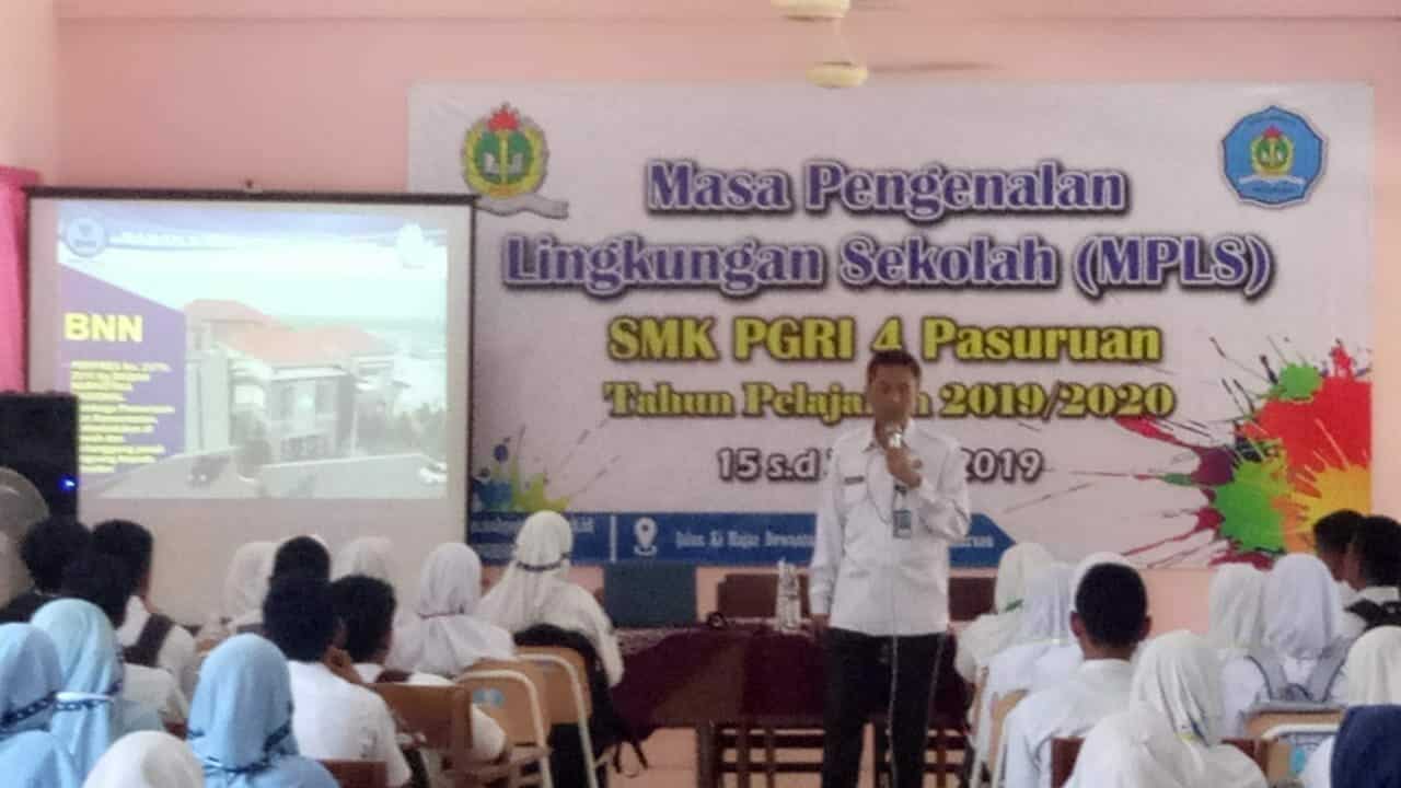 Sosialisasi P4GN di MPLS SMK PGRI 4 Pasuruan