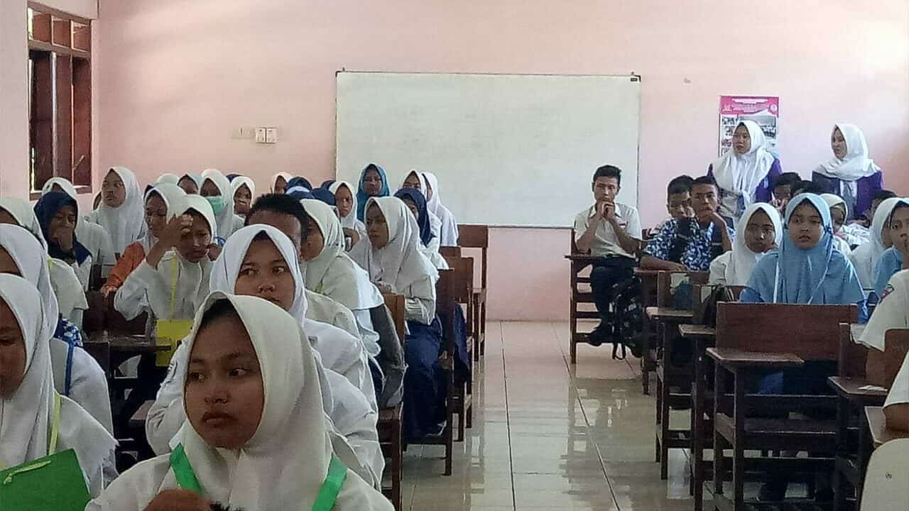 Sosialisasi P4GN di MPLS SMK PGRI 4 Pasuruan