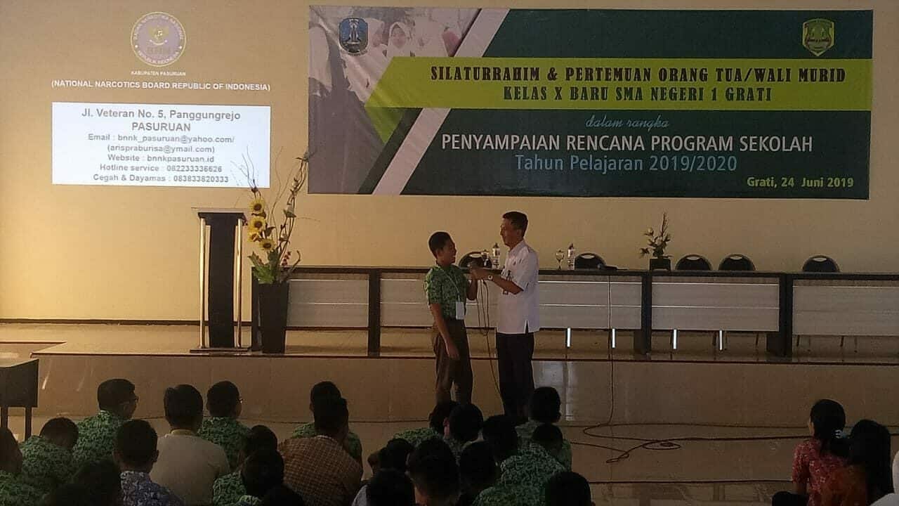 Sosialisasi P4GN di MPLS SMA Negeri 1 Grati
