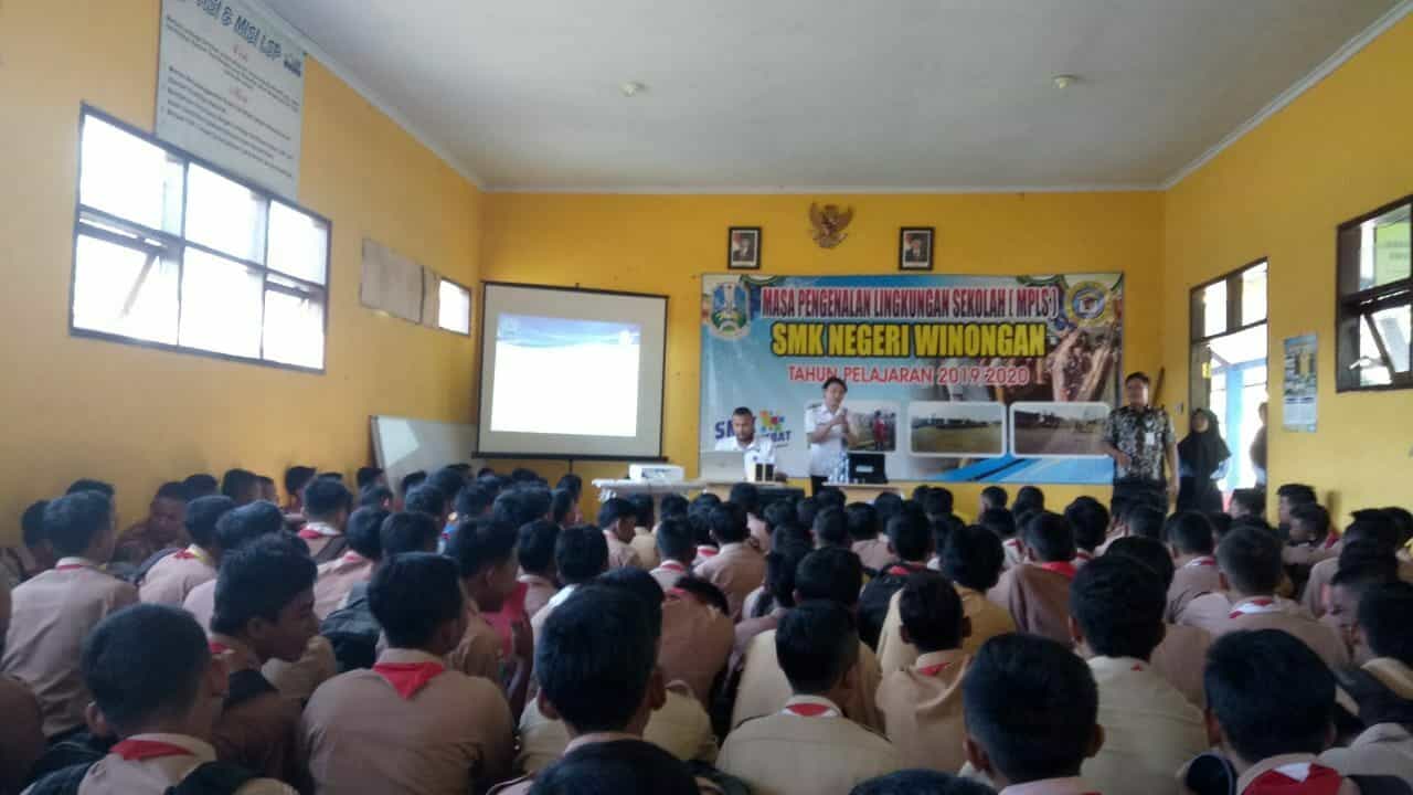 Sosialisasi P4GN di MPLS SMK Negeri 1 Winongan