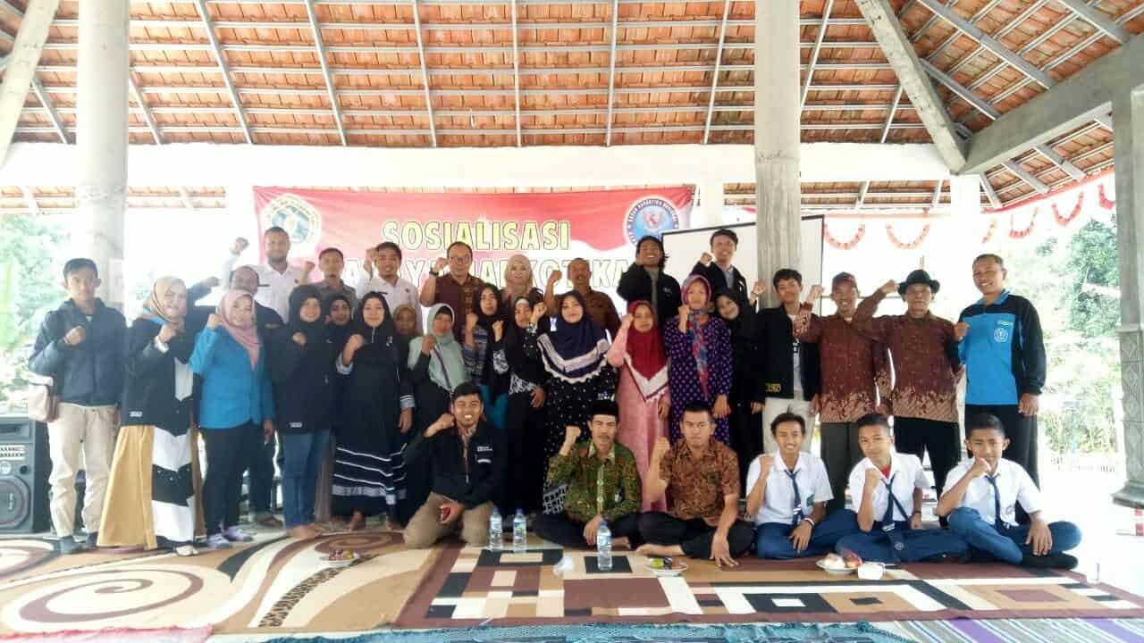 Sosialisasi Bahaya Narkoba di KKN Mahasiswa STIMIK Yadika Bangil
