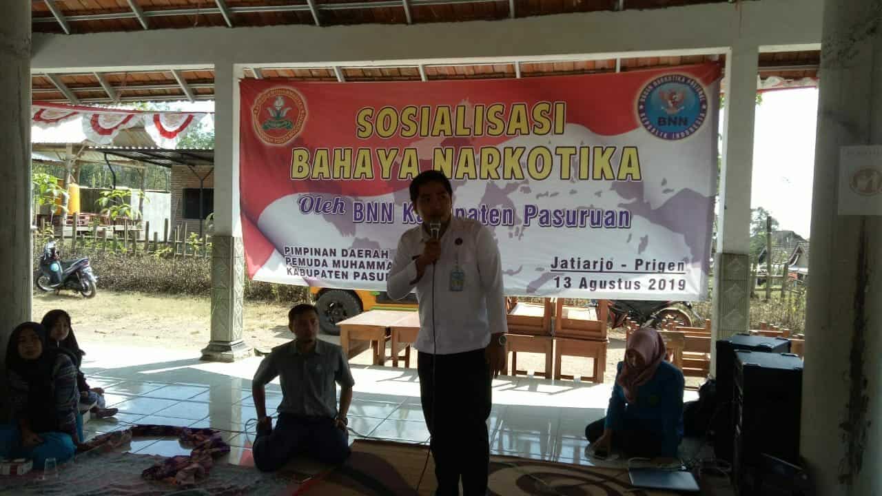Sosialisasi Bahaya Narkoba di KKN Mahasiswa STIMIK Yadika Bangil