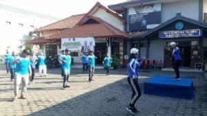Peringati Hari Olahraga Nasional Ke 36 BNNK Pasuruan Adakan Apel dan Senam Bersama