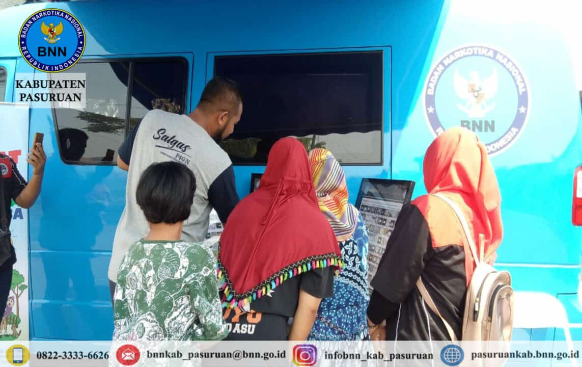 Sosialisasi P4GN Melalui Mobile Screening di Kelurahan Kedung Boto Kecamatan Beji