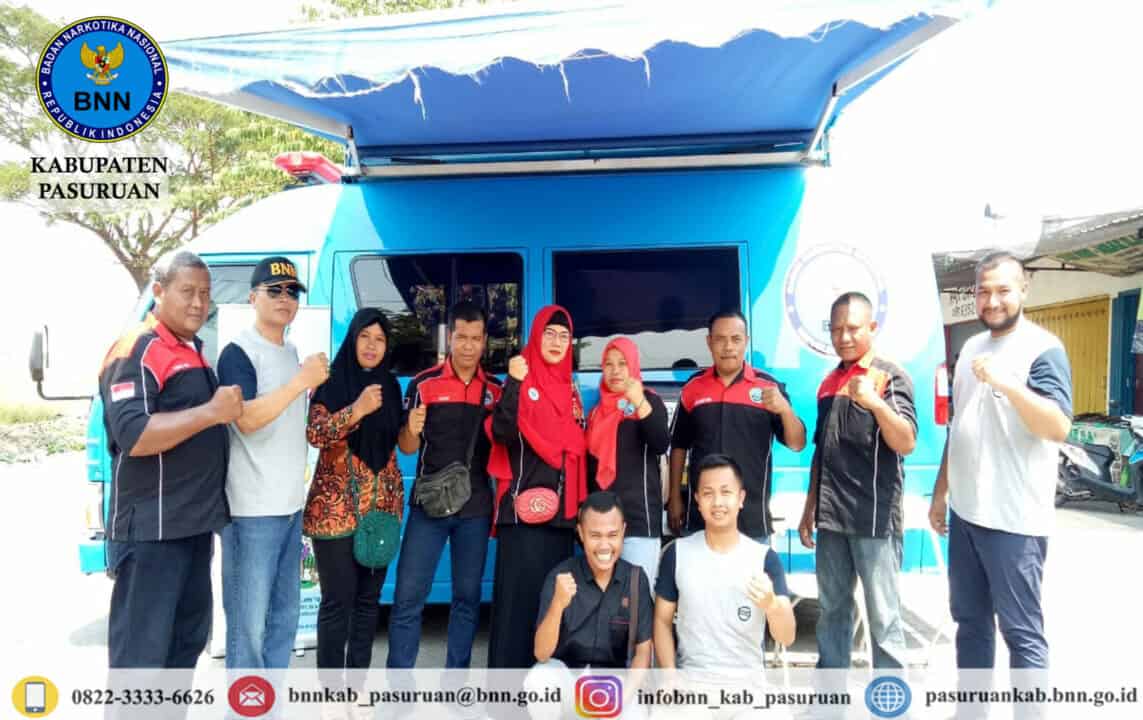 Sosialisasi P4GN Melalui Mobile Screening di Kelurahan Kedung Boto Kecamatan Beji