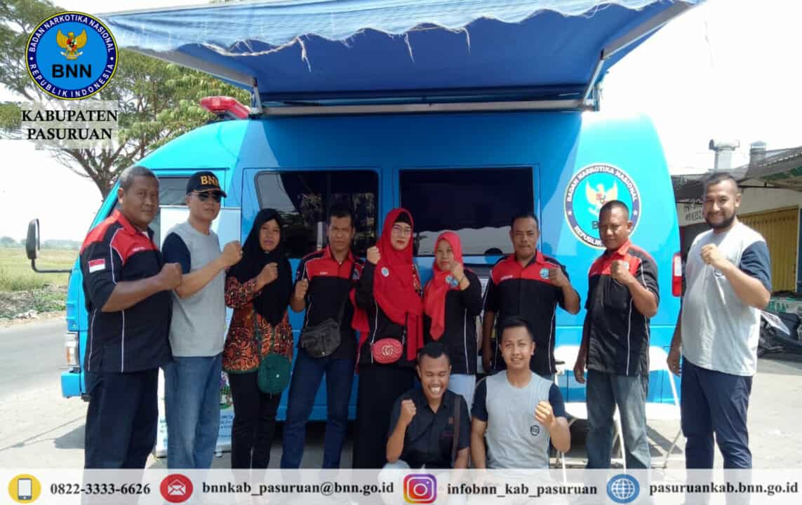 Sosialisasi P4GN Melalui Mobile Screening di Kelurahan Kedung Boto Kecamatan Beji