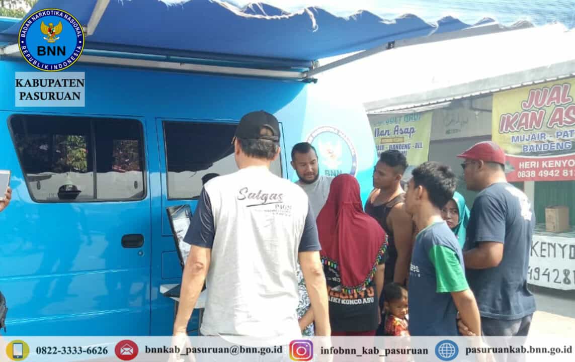 Sosialisasi P4GN Melalui Mobile Screening di Kelurahan Kedung Boto Kecamatan Beji