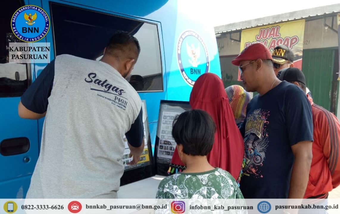 Sosialisasi P4GN Melalui Mobile Screening di Kelurahan Kedung Boto Kecamatan Beji