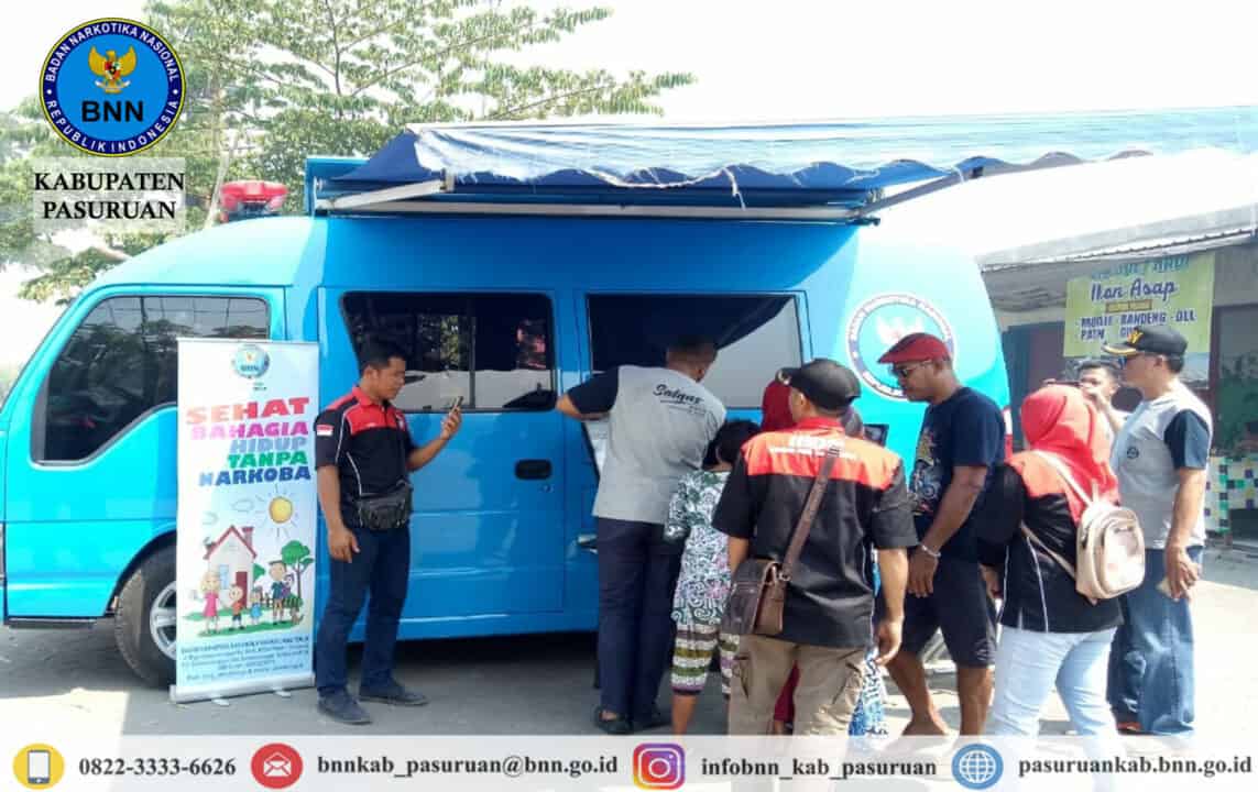 Sosialisasi P4GN Melalui Mobile Screening di Kelurahan Kedung Boto Kecamatan Beji