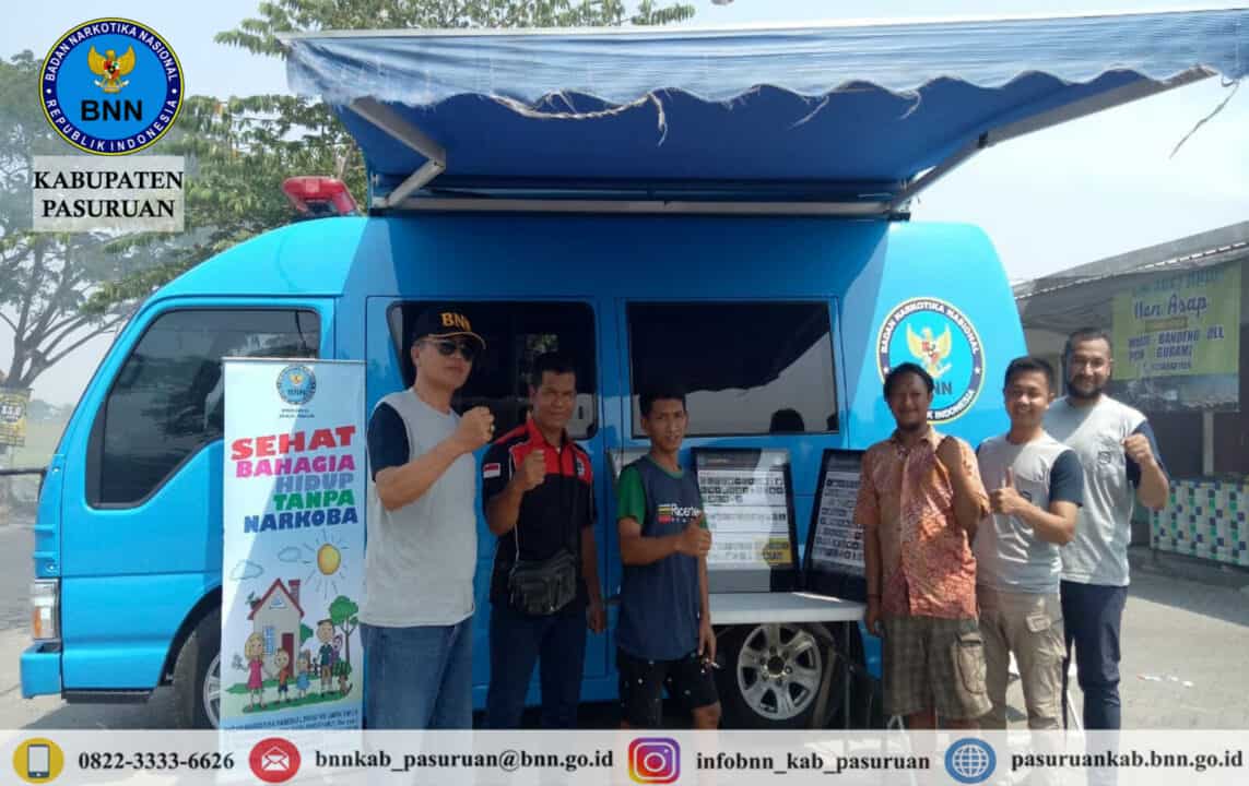 Sosialisasi P4GN Melalui Mobile Screening di Kelurahan Kedung Boto Kecamatan Beji