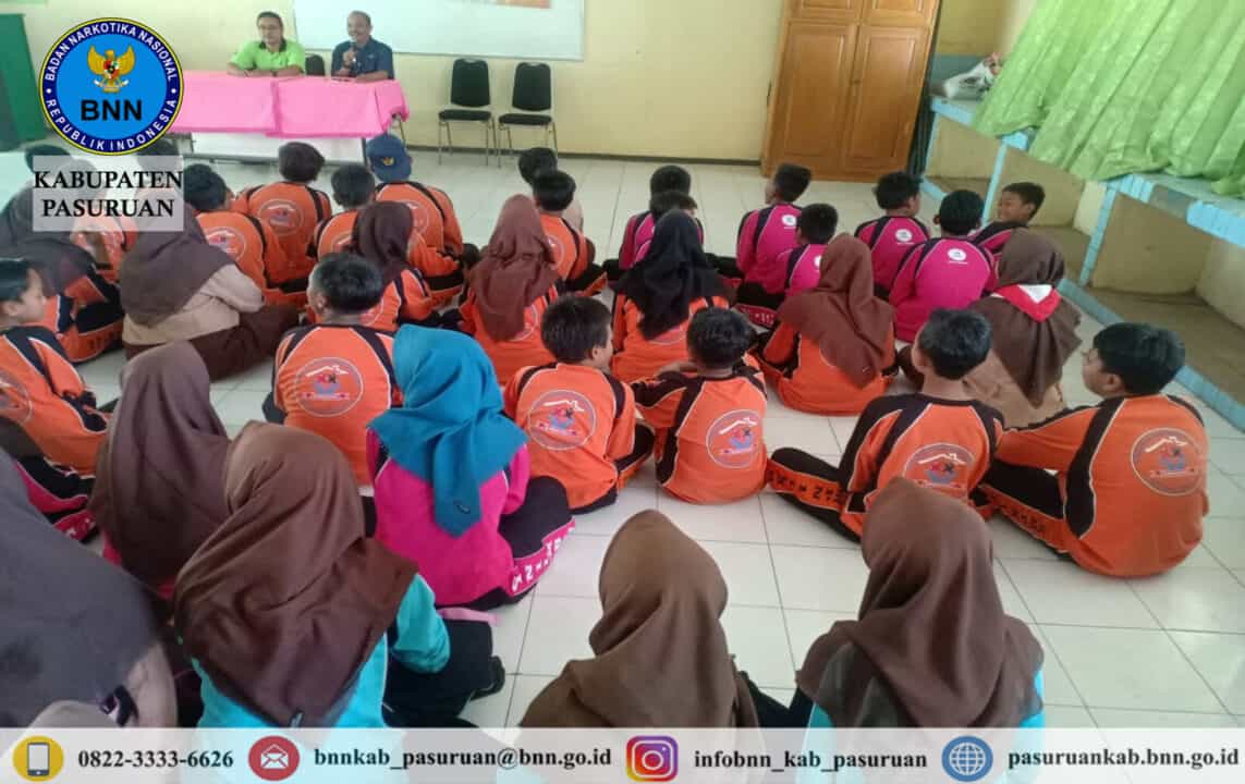 Diseminasi Informasi melalui sosialisasi P4GN di Lingkungan Pendidikan SMPN 1 Lumbang