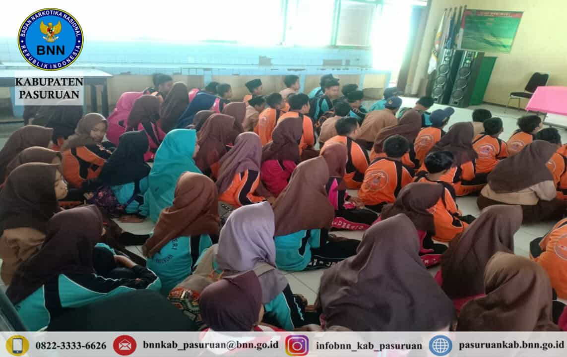 Diseminasi Informasi melalui sosialisasi P4GN di Lingkungan Pendidikan SMPN 1 Lumbang