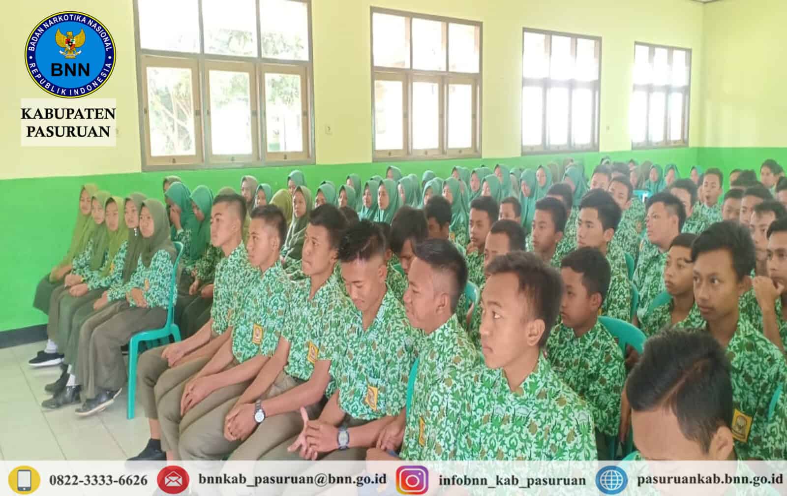 Diseminasi Informasi melalui sosialisasi P4GN di Lingkungan Pendidikan SMPN 2 Tutur Diseminasi Informasi melalui sosialisasi P4GN di Lingkungan Pendidikan SMPN 2 Tutur