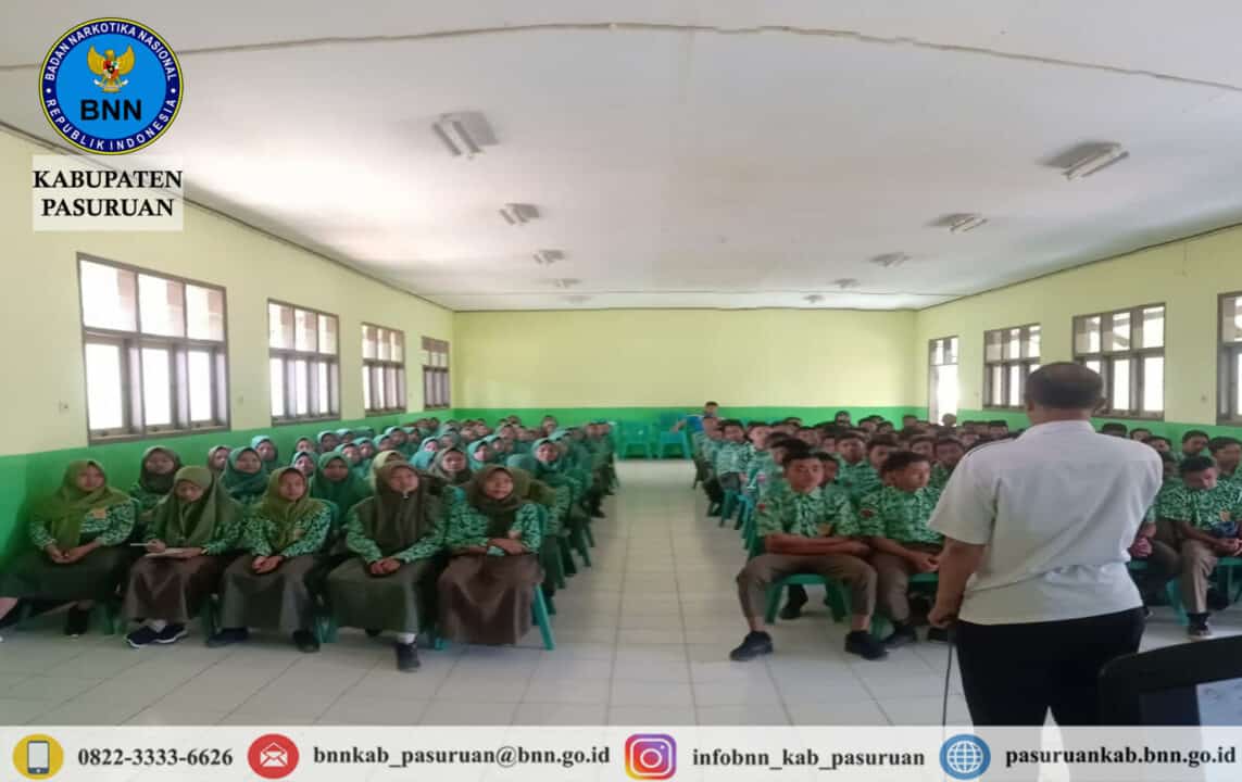Diseminasi Informasi melalui sosialisasi P4GN di Lingkungan Pendidikan SMPN 2 Tutur