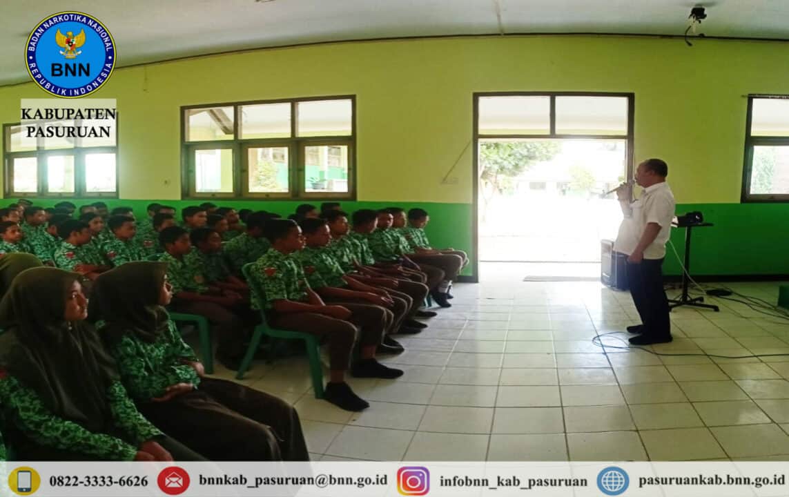 Diseminasi Informasi melalui sosialisasi P4GN di Lingkungan Pendidikan SMPN 2 Tutur
