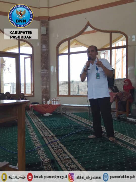 Sosialisasi Bahaya Penyalahgunaan Napza Demi terwujudnya Pemuda dan Santri Lawan Penyalahgunaan Narkoba