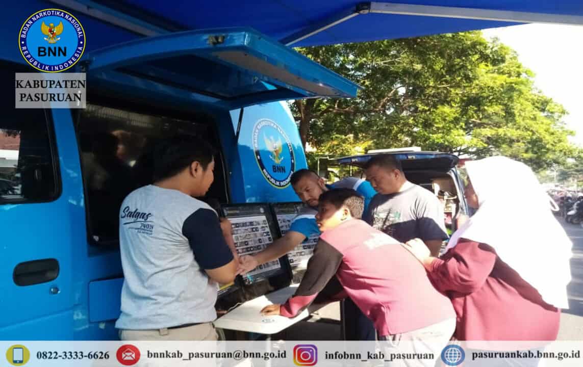 Sosialisasi P4GN Melalui Mobile Screening di Car Freeday Kabupaten Pasuruan
