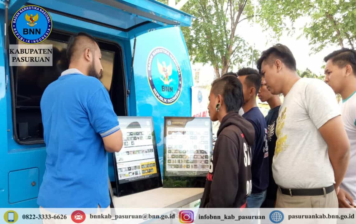 Sosialisasi P4GN melalui Mobile Screening di Kecamatan Wonorejo Kabupaten Pasuruan