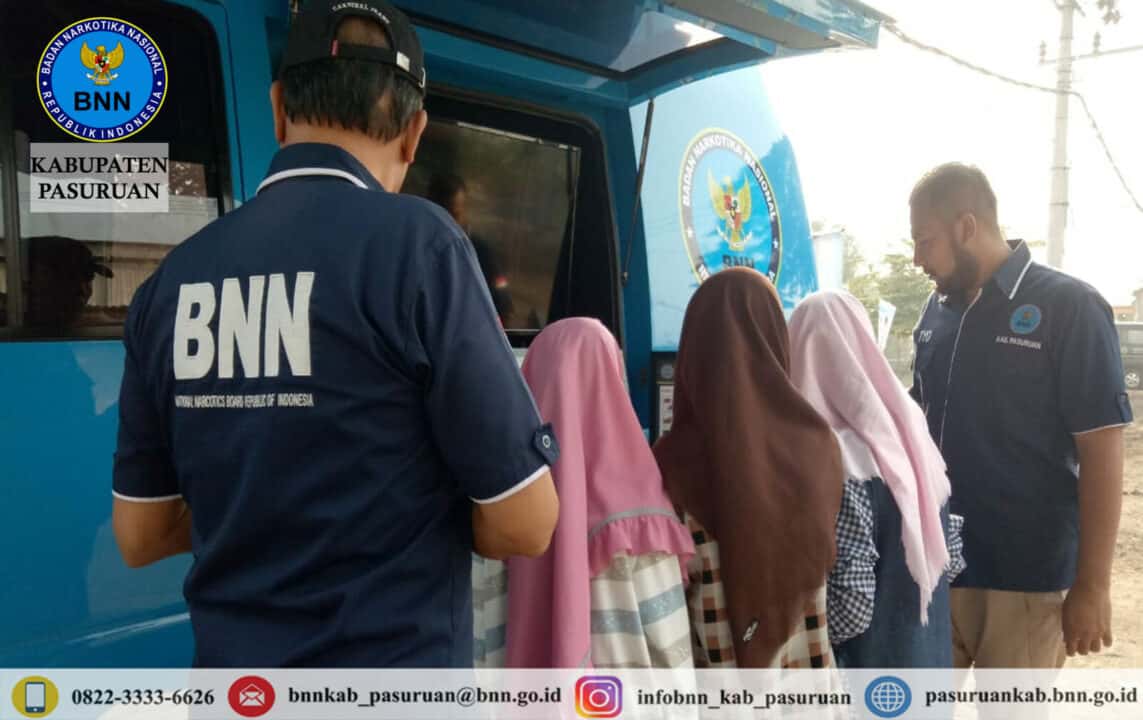 Sosialisasi P4GN melalui Mobile Screening di Kelurahan Kejayan Kabupaten Pasuruan
