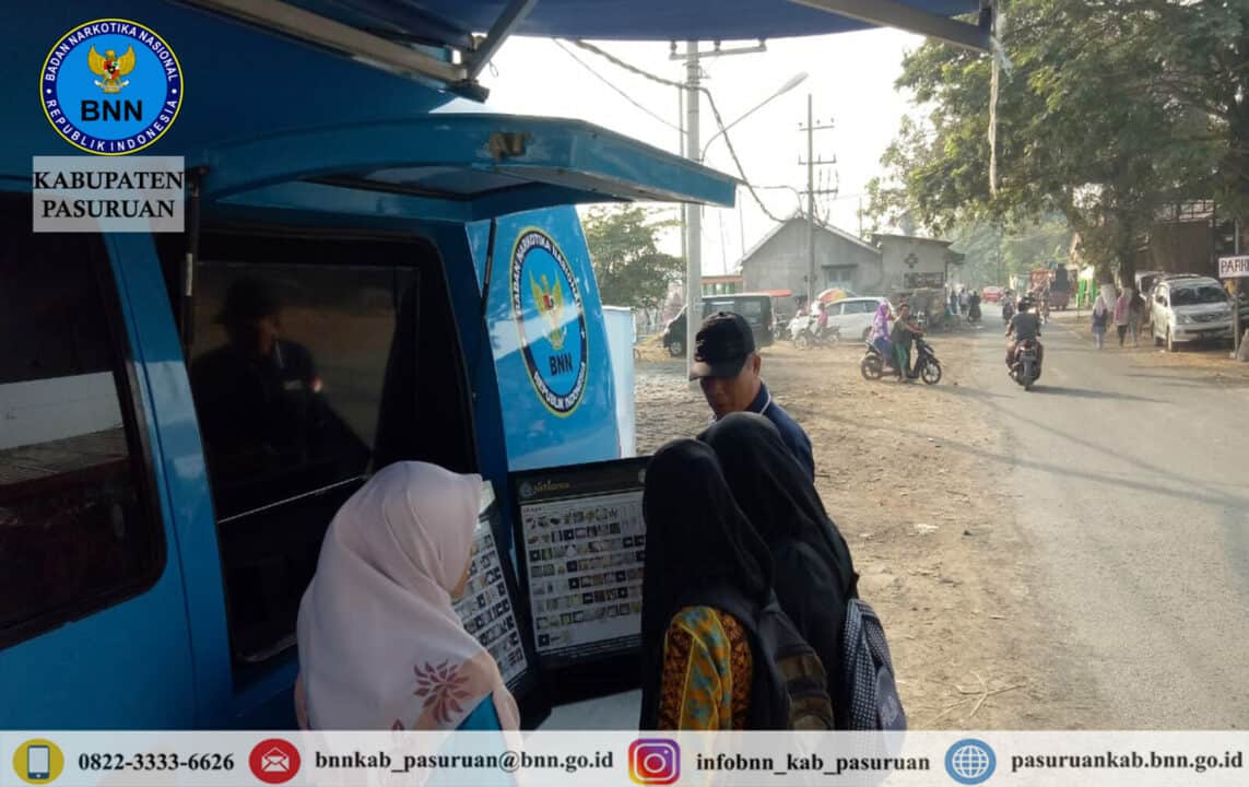 Sosialisasi P4GN melalui Mobile Screening di Kelurahan Kejayan Kabupaten Pasuruan