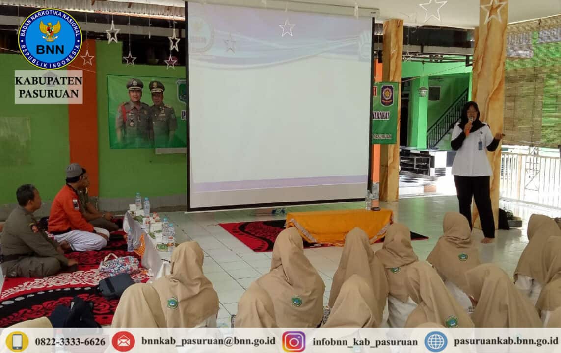 Sosialisasi P4GN di Pondok Pesantren KH. Wahid Hasyim Kecamatan Bangil