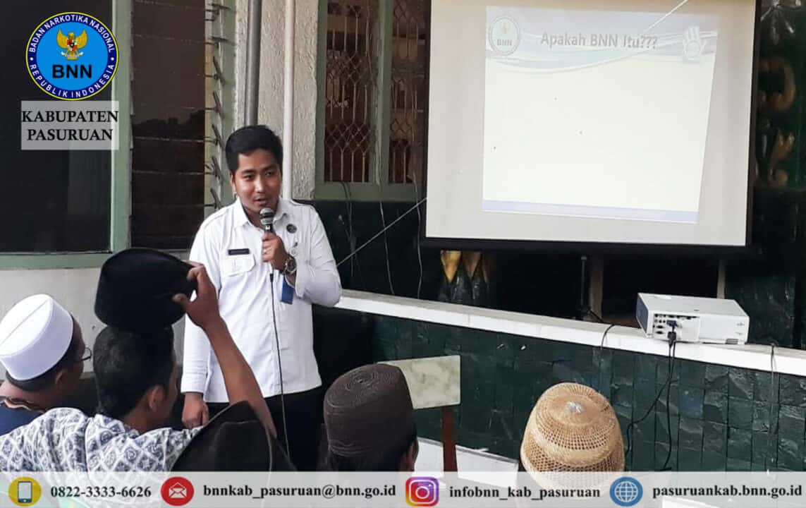 Sosialisasi Pencegahan dan Penyalahgunaan Narkoba di Pondok Pesantren Fadlul Ulum Kecamatan Lekok