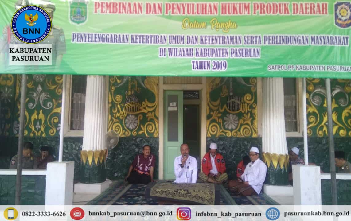Sosialisasi Pencegahan dan Penyalahgunaan Narkoba di Pondok Pesantren Fadlul Ulum Kecamatan Lekok