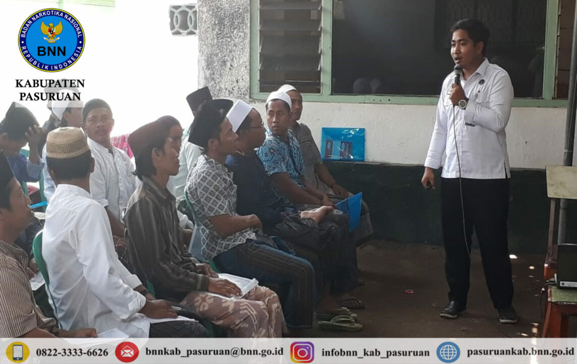 Sosialisasi Pencegahan dan Penyalahgunaan Narkoba di Pondok Pesantren Fadlul Ulum Kecamatan Lekok