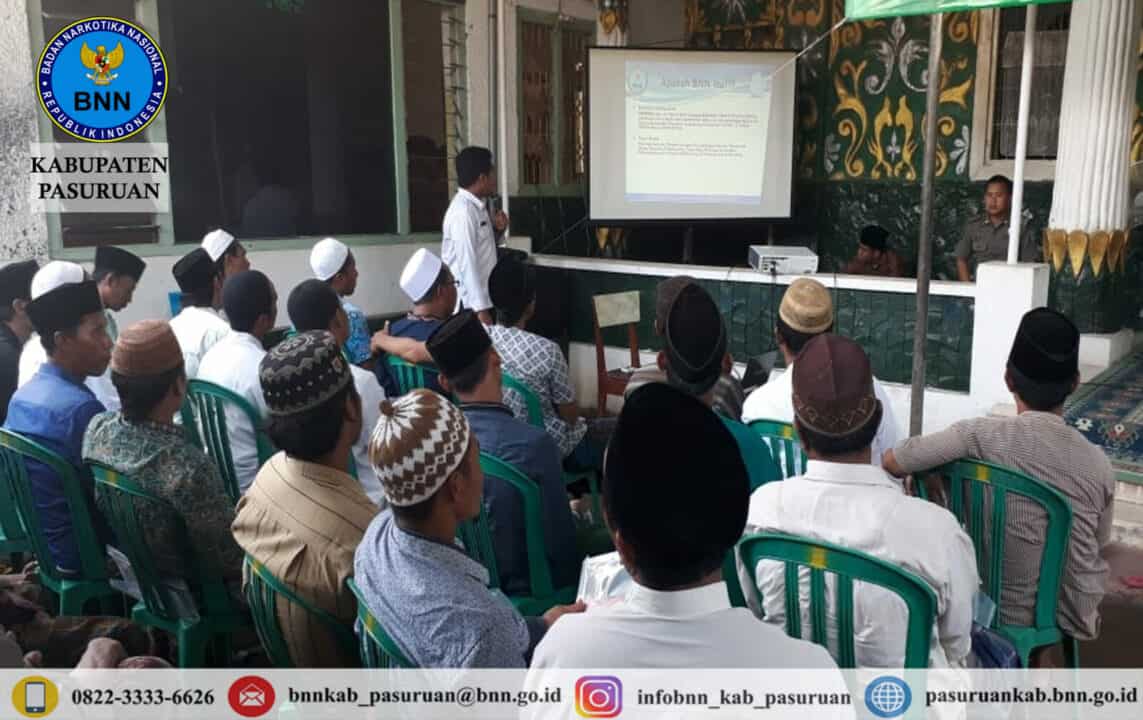 Sosialisasi Pencegahan dan Penyalahgunaan Narkoba di Pondok Pesantren Fadlul Ulum Kecamatan Lekok