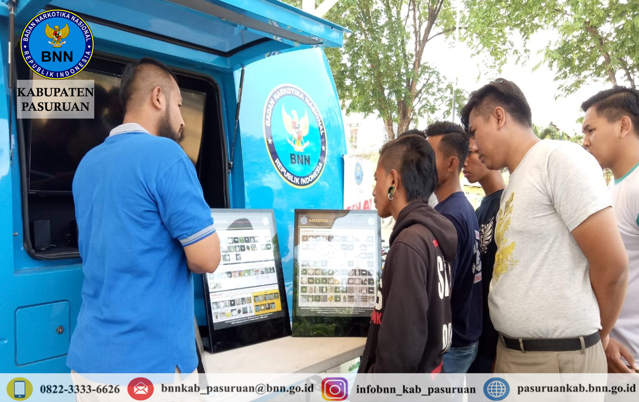 Sosialisasi P4GN melalui Mobile Screening di Kecamatan Wonorejo Kabupaten Pasuruan Sosialisasi P4GN melalui Mobile Screening di Kecamatan Wonorejo Kabupaten Pasuruan