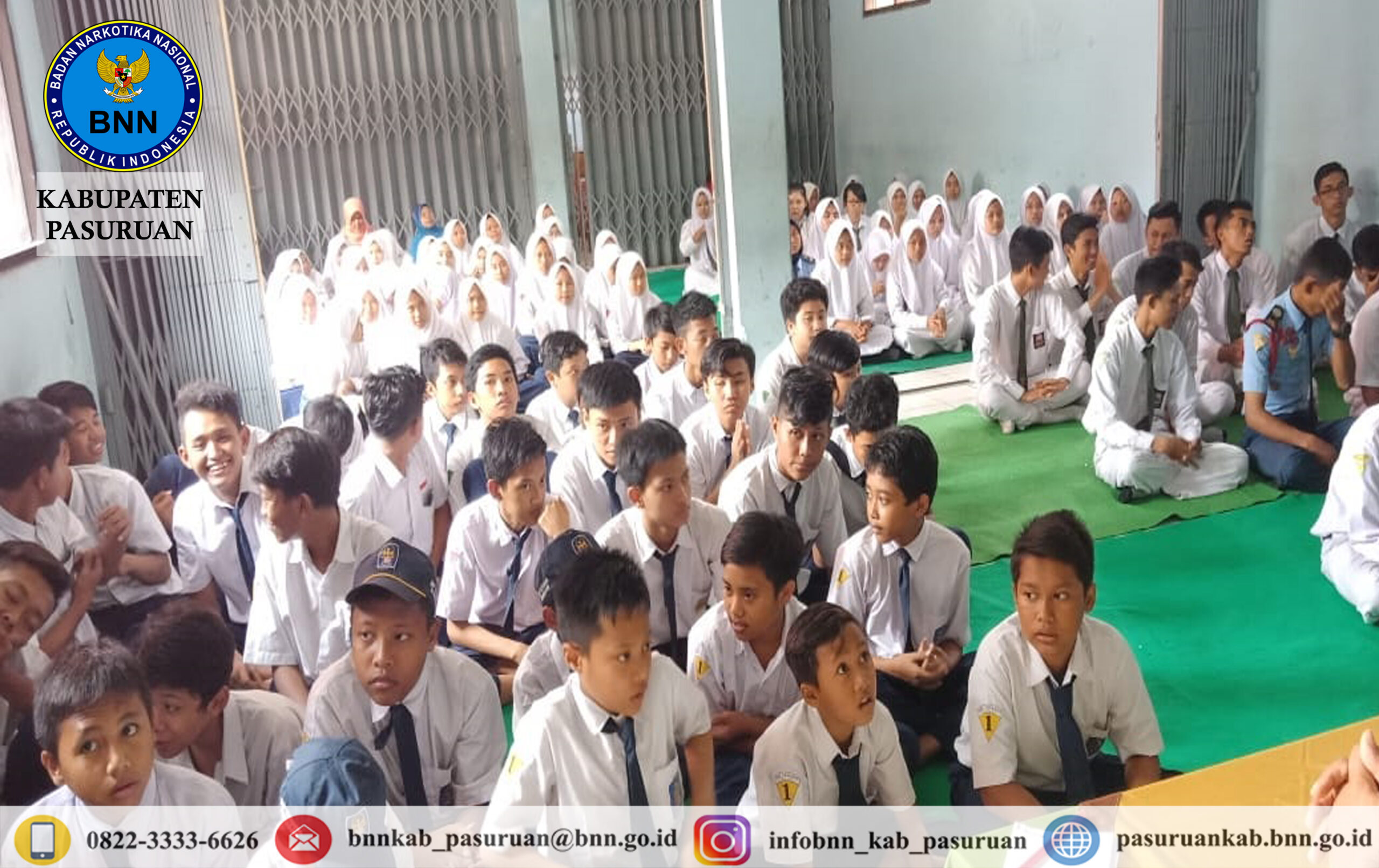 Diseminasi Informasi Melalui Sosialisasi Bahaya Penyalahgunaan Narkoba di SMA Yayasan Pandaan Diseminasi Informasi Melalui Sosialisasi Bahaya Penyalahgunaan Narkoba di SMA Yayasan Pandaan
