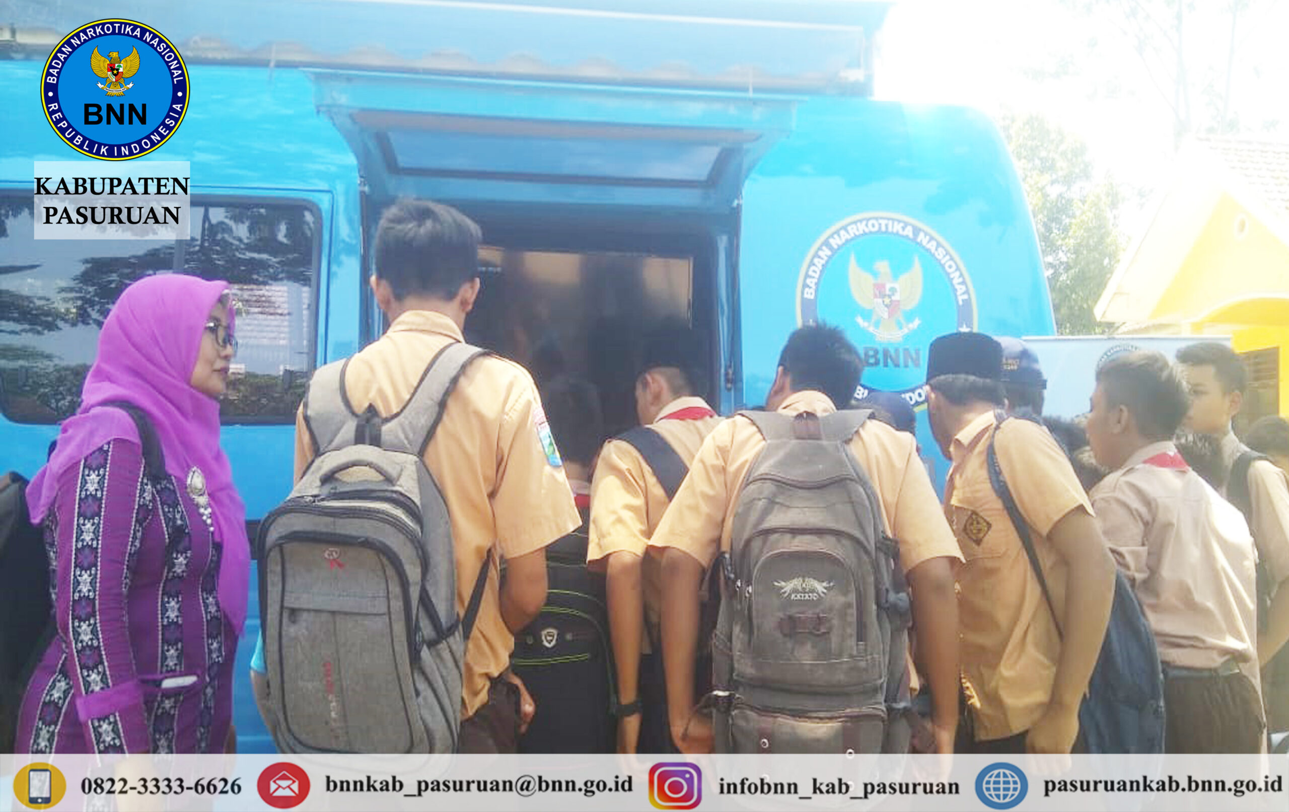 Sosialisasi P4GN Melalui Mobile Screening di SMPN 3 GRATI Satu Atap - Desa Plososari Kecamatan Grati Sosialisasi P4GN Melalui Mobile Screening di SMPN 3 GRATI Satu Atap - Desa Plososari Kecamatan Grati