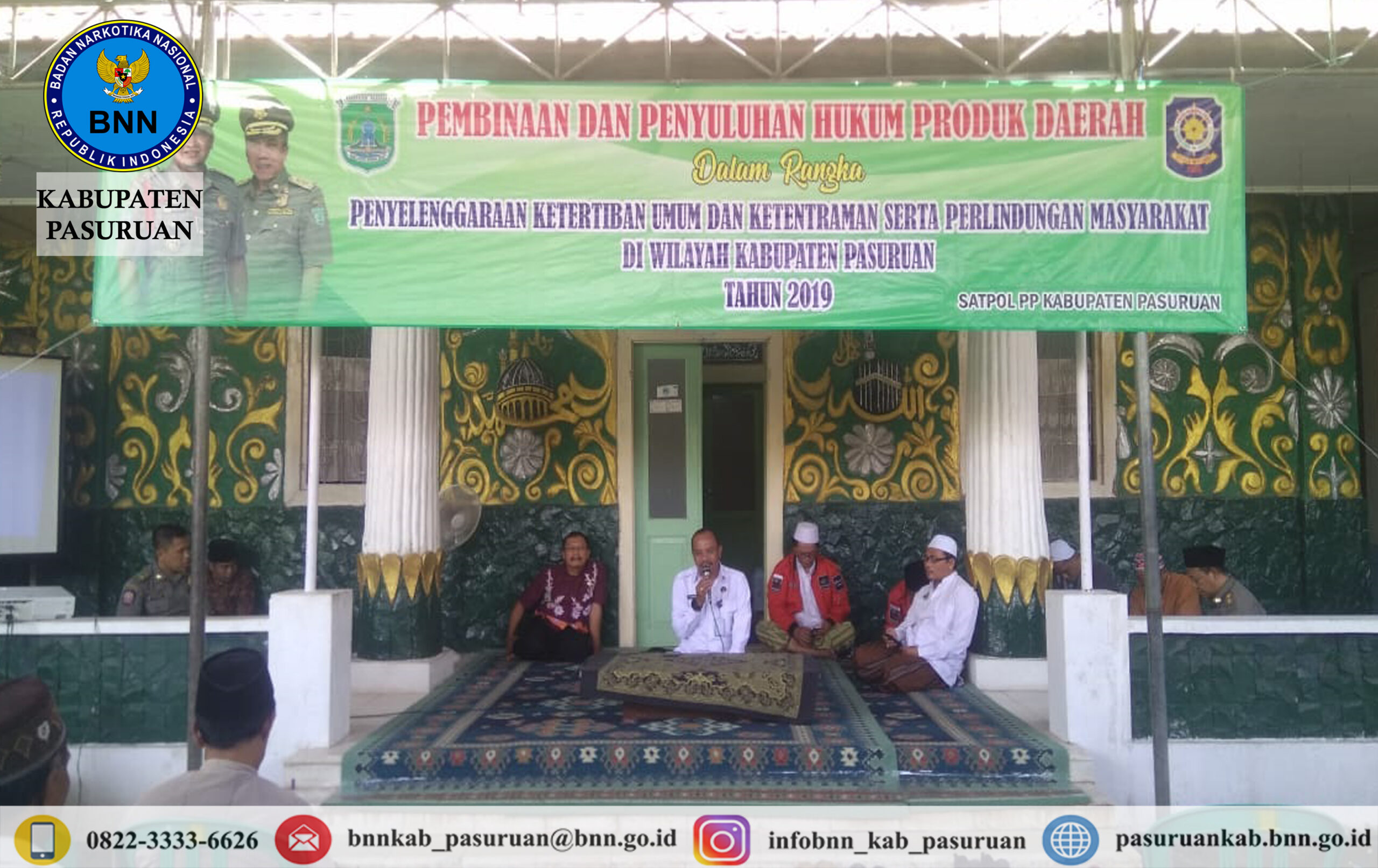 Sosialisasi Pencegahan dan Penyalahgunaan Narkoba di Pondok Pesantren Fadlul Ulum Kecamatan Lekok Sosialisasi Pencegahan dan Penyalahgunaan Narkoba di Pondok Pesantren Fadlul Ulum Kecamatan Lekok