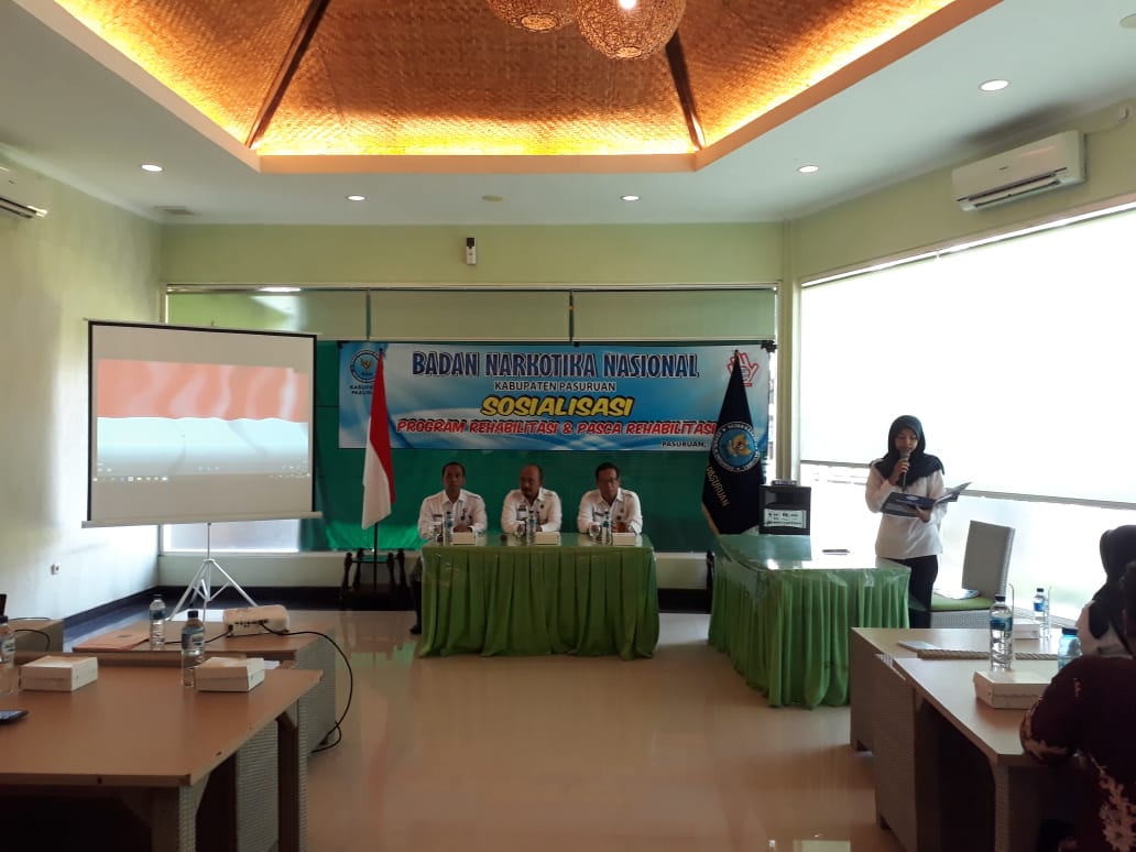 Sosialisasi Program Rehabilitasi dan Pasca Rehabilitasi BNN Kab. Pasuruan Sosialisasi Program Rehabilitasi dan Pasca Rehabilitasi BNN Kab. Pasuruan