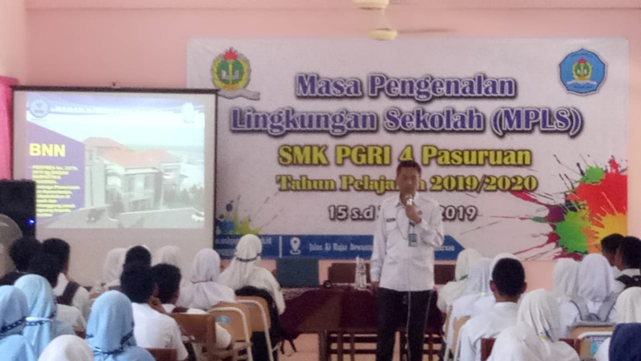 Sosialisasi P4GN di MPLS SMK PGRI 4 Pasuruan Sosialisasi P4GN di MPLS SMK PGRI 4 Pasuruan