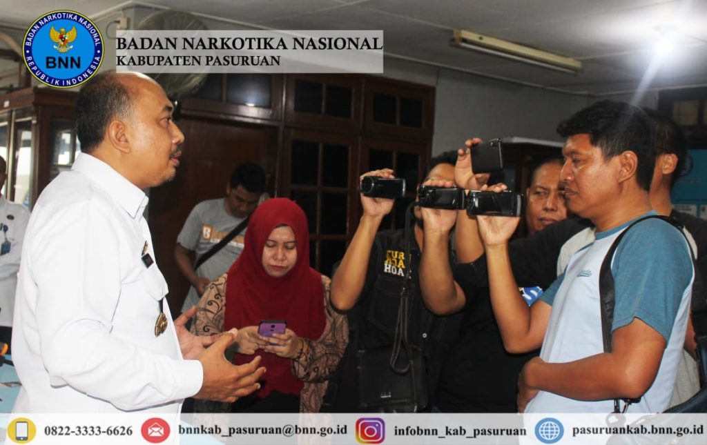 Press Release BNN Kabupaten Pasuruan