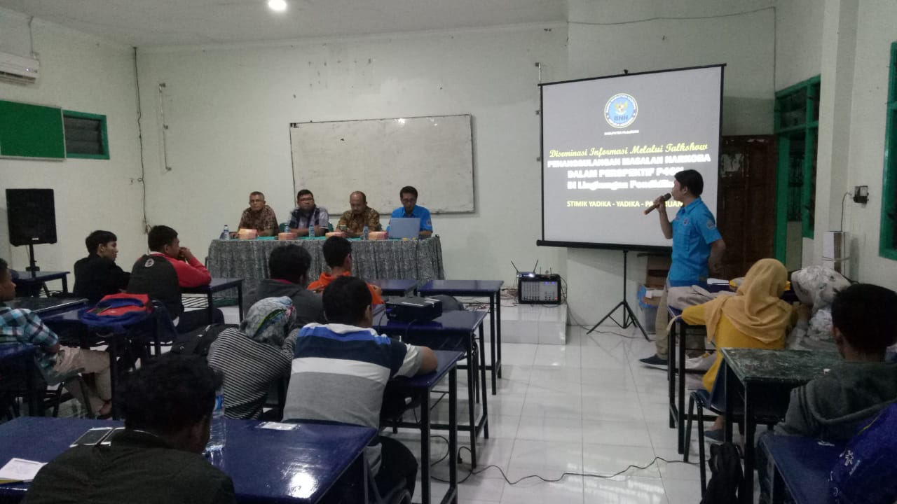 Diseminasi Informasi di STMIK Yadika Bangil Kabupaten Pasuruan