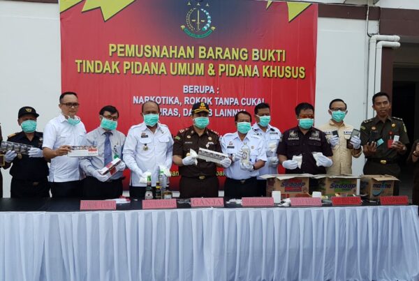 Pemusnahan Barang Bukti Tindak Pidana Umum dan Pidana Khusus