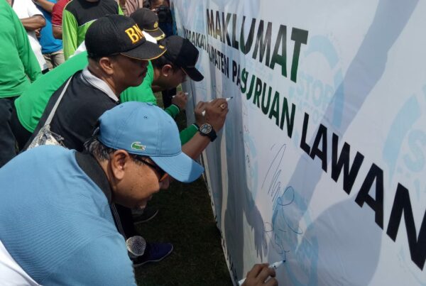Maklumat Masyarakat Kabupaten Pasuruan Lawan Narkoba
