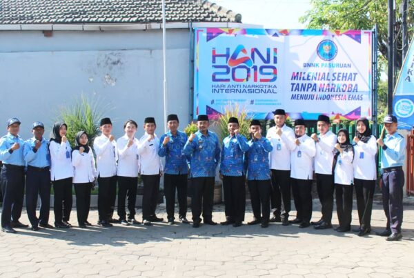 Upacara Dalam Rangka Peringatan Hari Anti Narkotika Internasional Tahun 2019