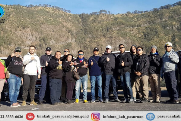 BNNK Pasuruan Mendampingi Kegiatan Law Enforcement Liaison Officers Gathering 2019 di Gunung Bromo BNNK Pasuruan Mendampingi Kegiatan Law Enforcement Liaison Officers Gathering 2019 di Gunung Bromo
