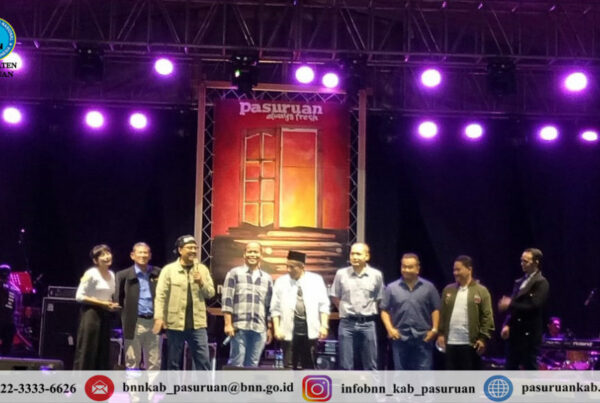 Ngopi Bareng Lawan Narkoba di Acara Jazz Tretes 2019 di Wisata Pintu Langit Dalam Rangka Hari Jadi (HUT) Kabupaten Pasuruan ke-1090