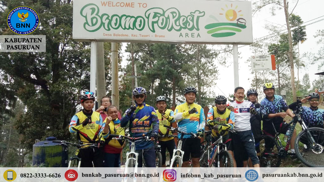 Gowes Bareng BNNK Pasuruan Menuju Puncak Tosari Gowes Bareng BNNK Pasuruan Menuju Puncak Tosari