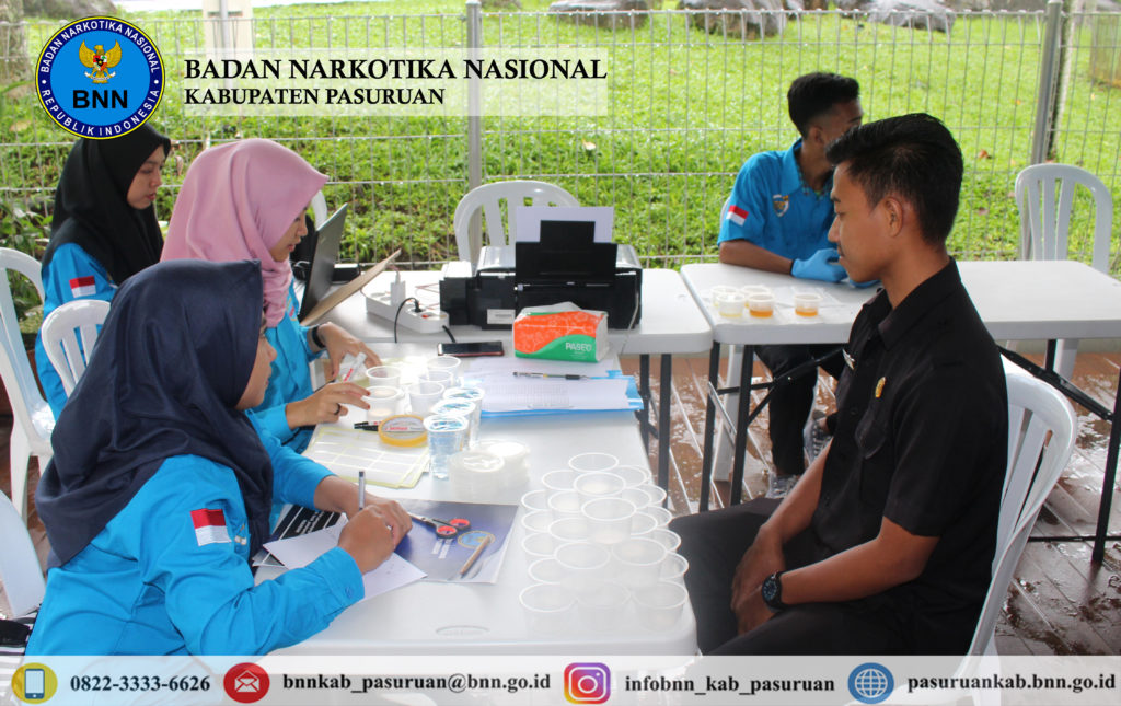 Sosialisasi P4GN dan Pemeriksaan Urine Karyawan The Taman Dayu, Pandaan