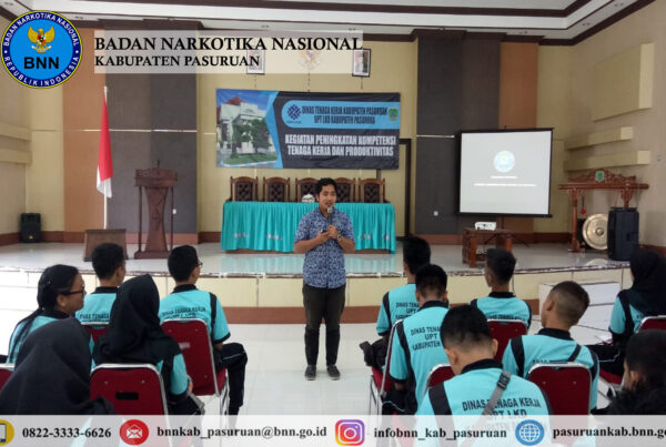 Sosialisasi P4GN Dalam Kegiatan Peningkatan Kompetensi Tenaga Kerja dan Produktivitas Dinas Tenaga Kerja Kabupaten Pasuruan