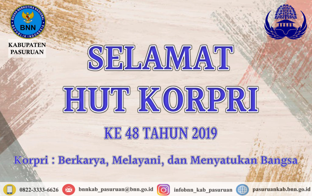 Upacara Memperingati HUT Korpri ke 48 Tahun 2019 Bersama Pemerintah Kabupaten Pasuruan