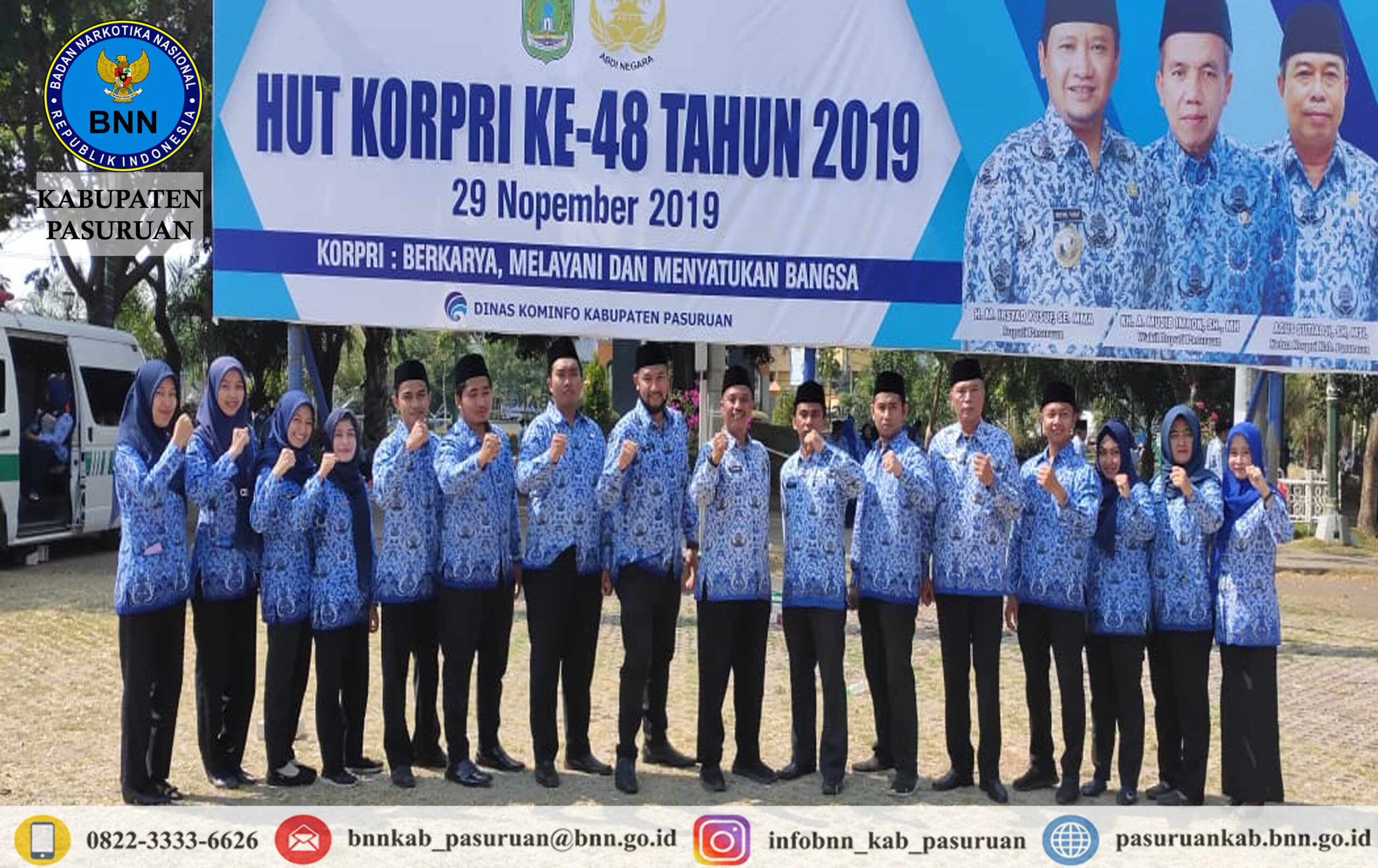 Upacara Memperingati HUT Korpri ke 48 Tahun 2019 Bersama Pemerintah Kabupaten Pasuruan Upacara Memperingati HUT Korpri ke 48 Tahun 2019 Bersama Pemerintah Kabupaten Pasuruan