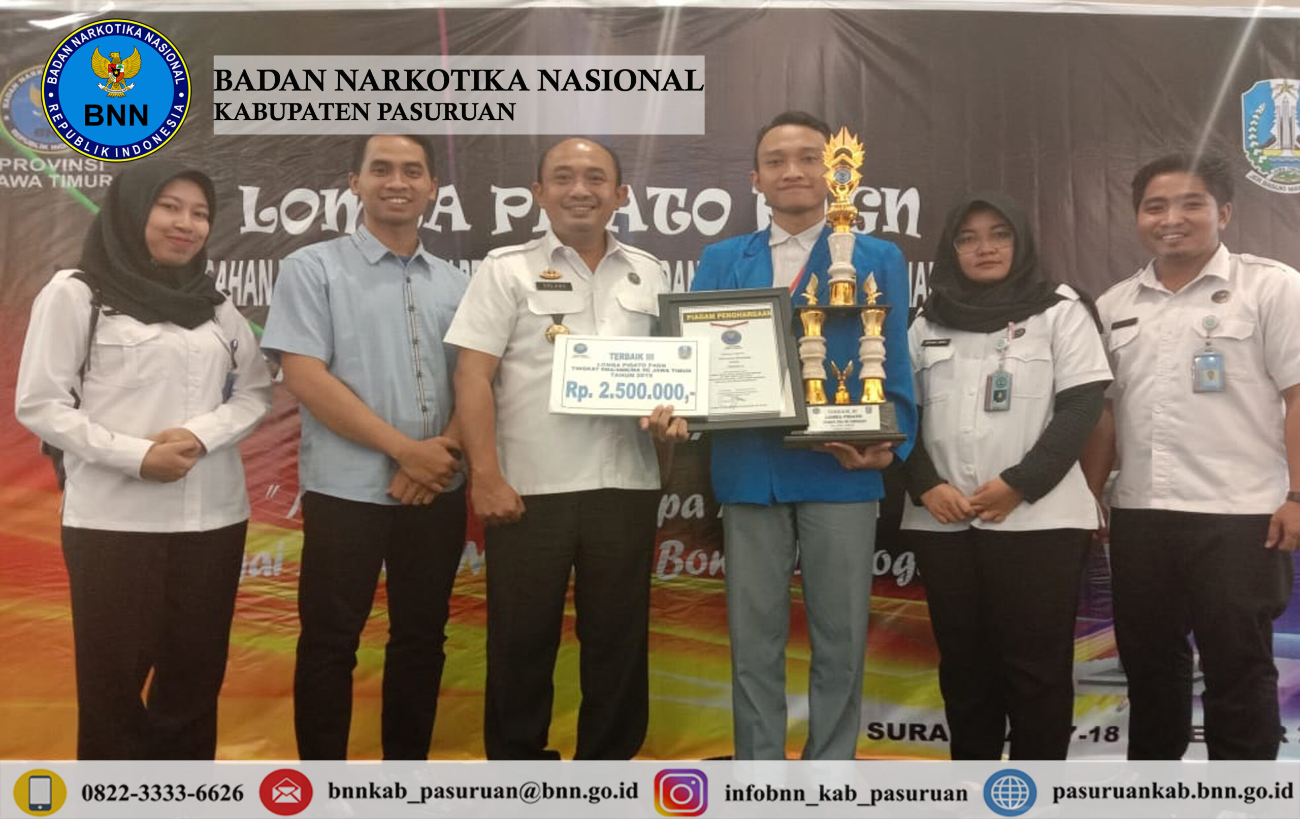 Pendampingan Lomba Pidato Tingkat SMK/SMA/MA sederajat se-Jawa Timur Tahun 2019 Pendampingan Lomba Pidato Tingkat SMK/SMA/MA sederajat se-Jawa Timur Tahun 2019